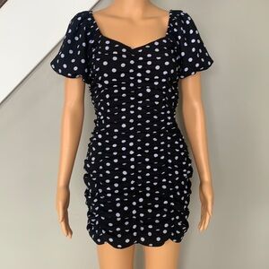Zara polka dot dress